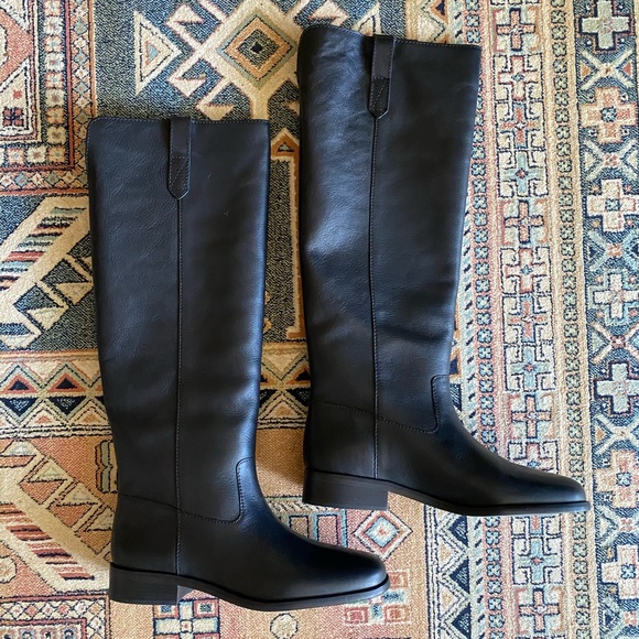 madewell allie knee high boots